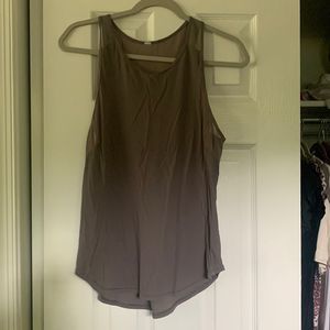 Grey Lululemon Sculpt Tank